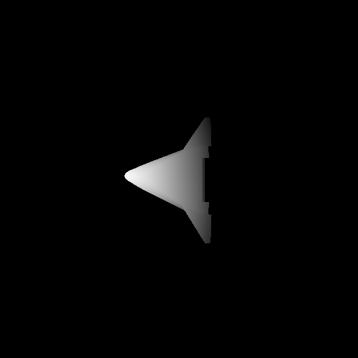 depth image from wind direction