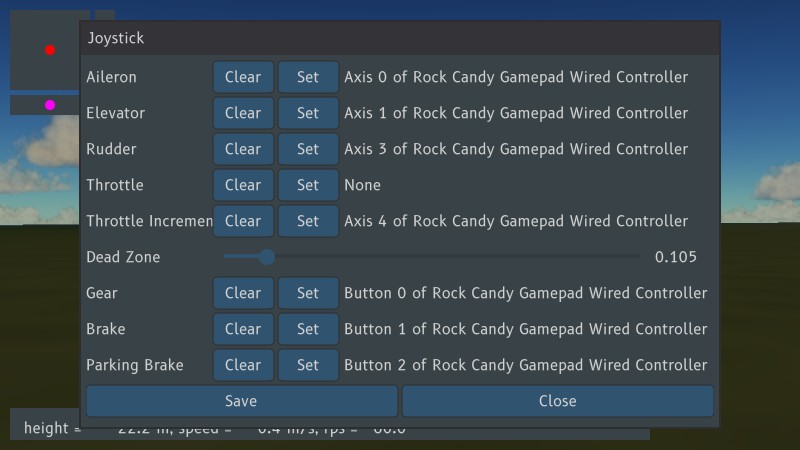 joystick-config