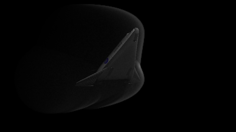 rendering the shock wave